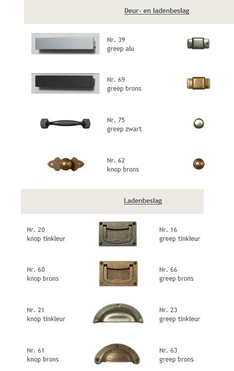 Beslag, greeo,handgreep,laden,kast,commode,kajuitbed