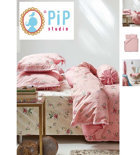 Granny Pip Dekbedovertrek Roze