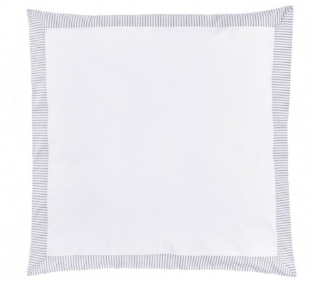 Christian Fischbacher Nordstrand_Sudstrand_percale overtrek fill a fill,wit,grijs sloop maat: 60x60,50x70,60x70.jpg