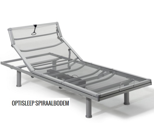 OptiSleep spiraalbodem 400 dubbel elektrisch verstelbaar