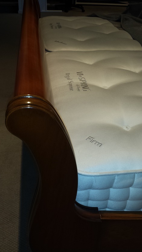 Vispring matras,outlet, opruiming 90 x 200 cm Regal Supreme Stevig, Medium, natuurlijk slapen, onderbed,box Sovereign