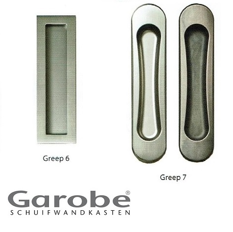 Greep kast modern,rond,ingefreesd, design Garobe schuifwanden