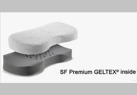Kussen Swissflex Premium, Geltex-inside 11 cm. of 9 cm. koel slapen, ondersteuning,ventilatie