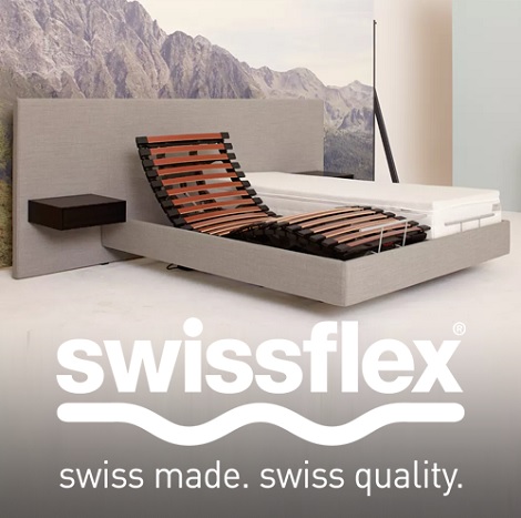 Swisbed_swisflex lattenbodem verstelbaar, boxspringbed omranding, hoofdbord XL design