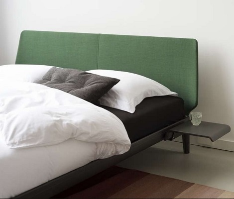 Auping Essential hoofdbord stof Remix groen
