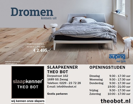 Auping Essential actie, bed, 160,180,200 breed kopen, 400 euro korting tot 10 juni 2019