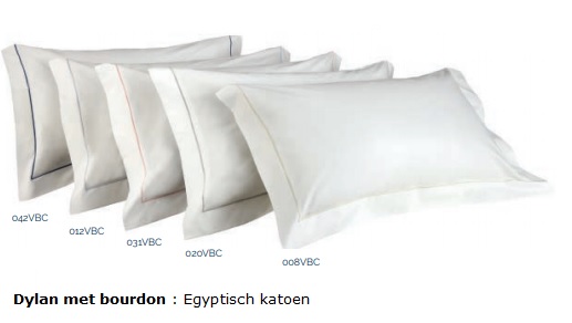 Dylan overtrekset Egyptisch katoen percale bies,petrol,wit,ivory_silver,blush,mint,black,graphite